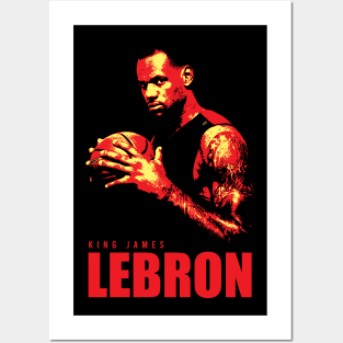 lebron james Posters and Art